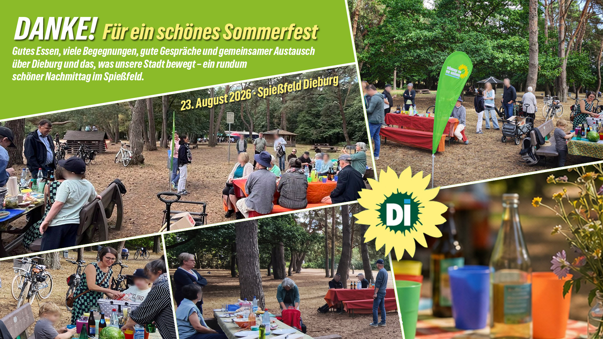 Eindrücke vom grünen Sommerfest